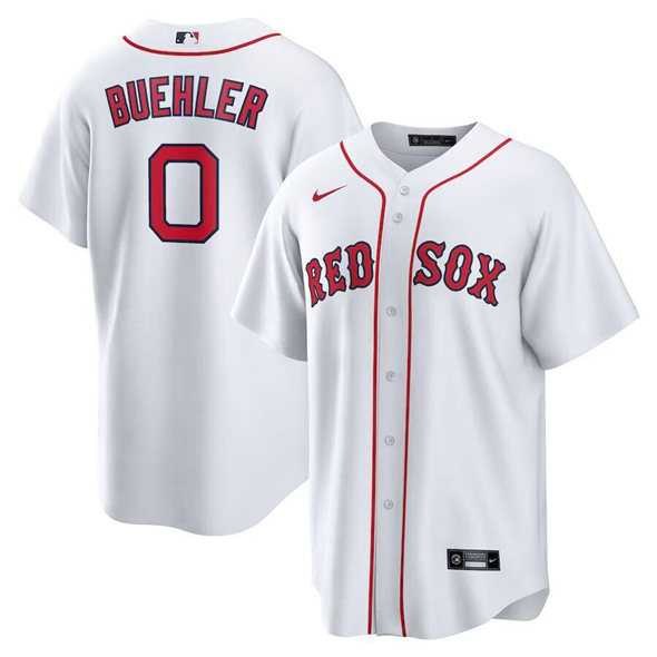 Men%27s Boston Red Sox #0 Walker Buehler White 2025 Home Limited Stitched Jersey Dzhi->baltimore orioles->MLB Jersey
